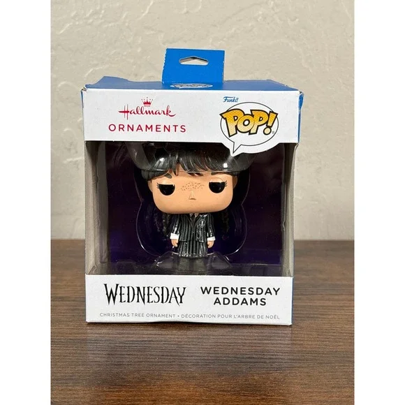 Hallmark Funko POP Wednesday Addams Christmas Ornament Netflix Series 2024 New