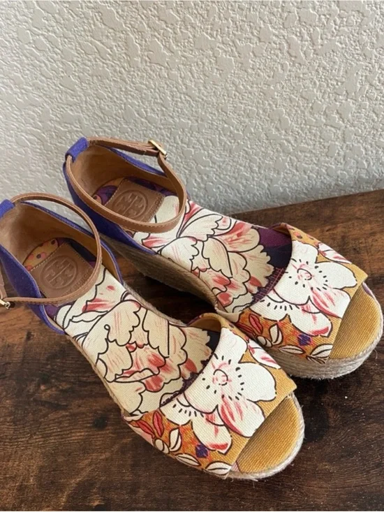 Tory Burch Sherri platform espadrille sandals