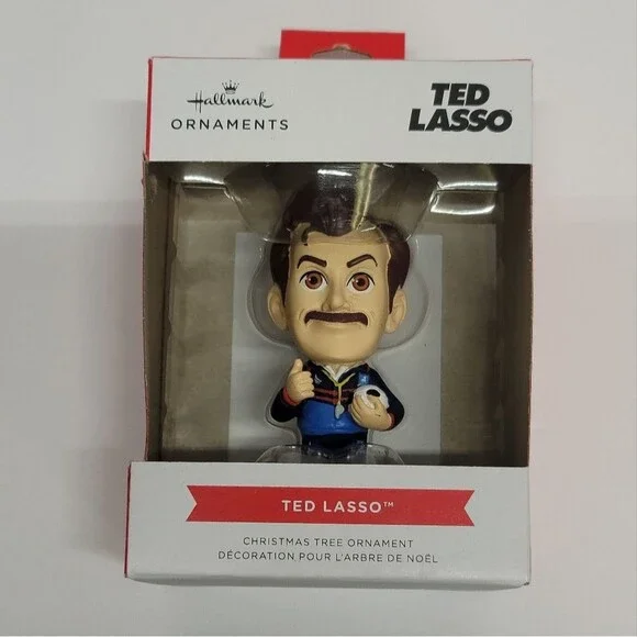 2023 Hallmark Ornament Christmas Tree Ted Lasso Soccer Ball