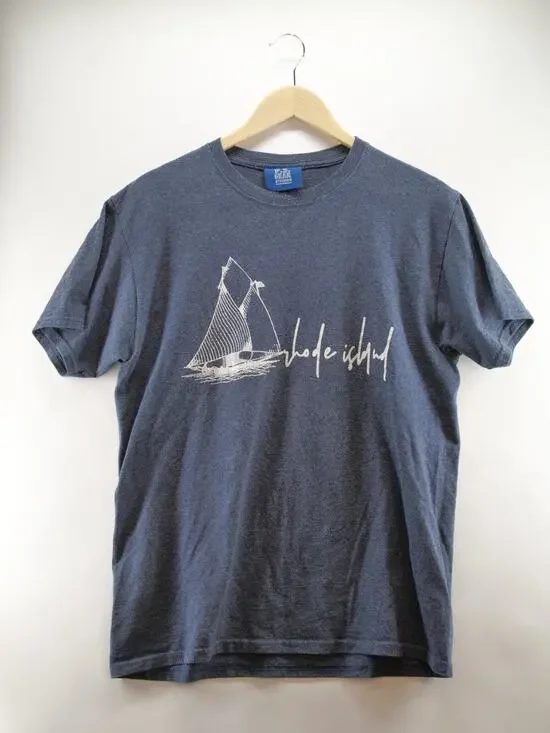 P.S. Gear Division boat T shirt Gray Sz Medium