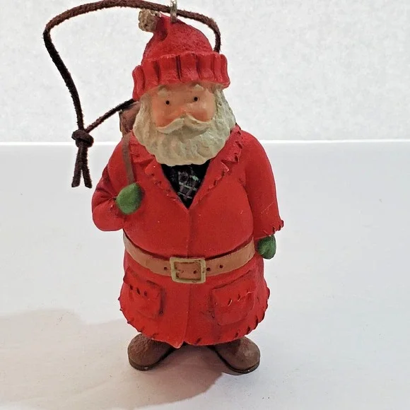Hallmark Keepsake Christmas Ornament 2003 Kris Kringle Santa w/ Backpack 3 1/4