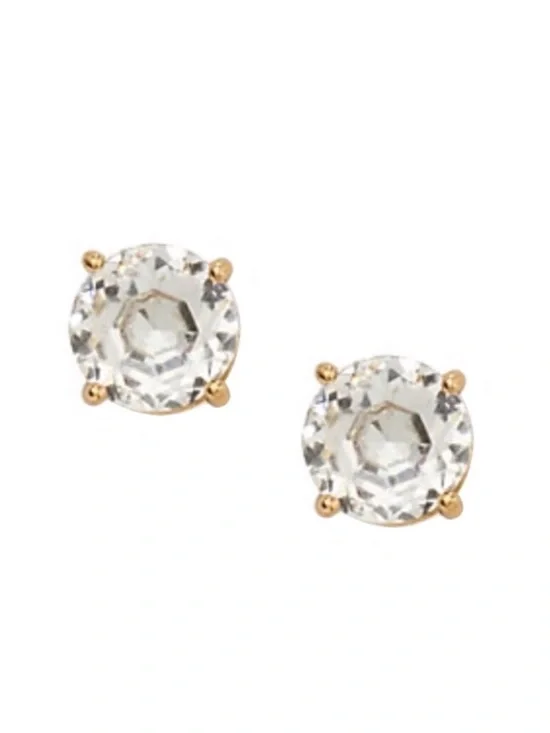 Kate Spade Crystal Gumdrop Earrings - Gold