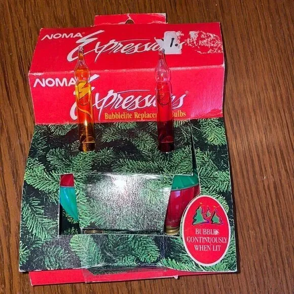 ‎Christmas Noma Expressions bubblelite replacement bulbs