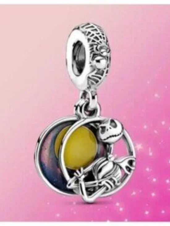 PANDORA Disney Nightmare Before Cheistmas Jack Skellington Charm
