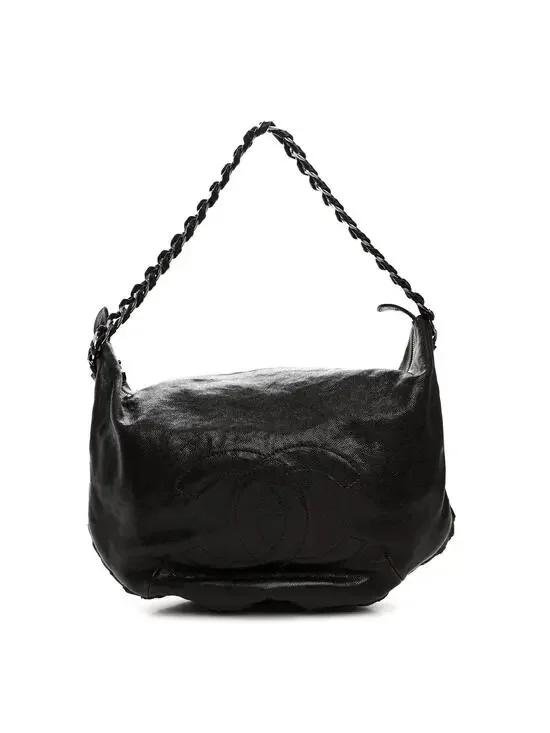 Chanel Glazed Caviar Modern Chain Hobo #341062C15B