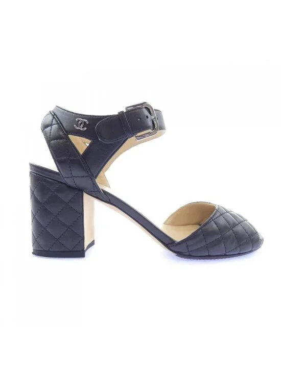 Chanel Sandals Black