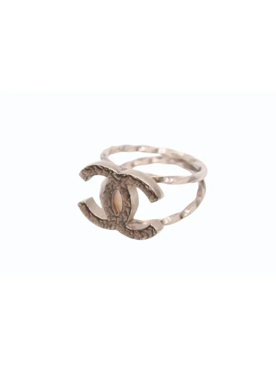 Chanel CC Logo Ring Gold