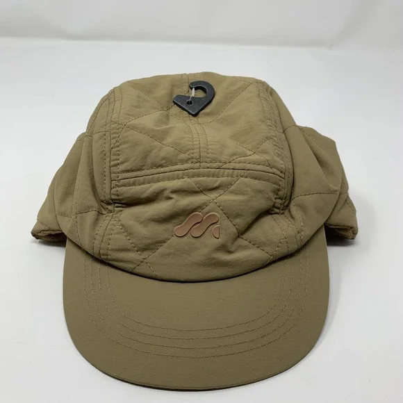 ZARA‎ Hat Trapper Quilted Fleece Ear Flap Boys One Size 3-6Y Beige Winter