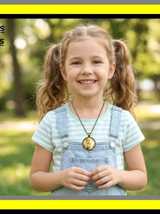 Tinker Bell Theme Necklace