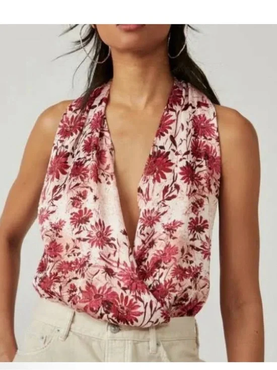Free People Intimately There She Goes Bodysuit Size XS NWT