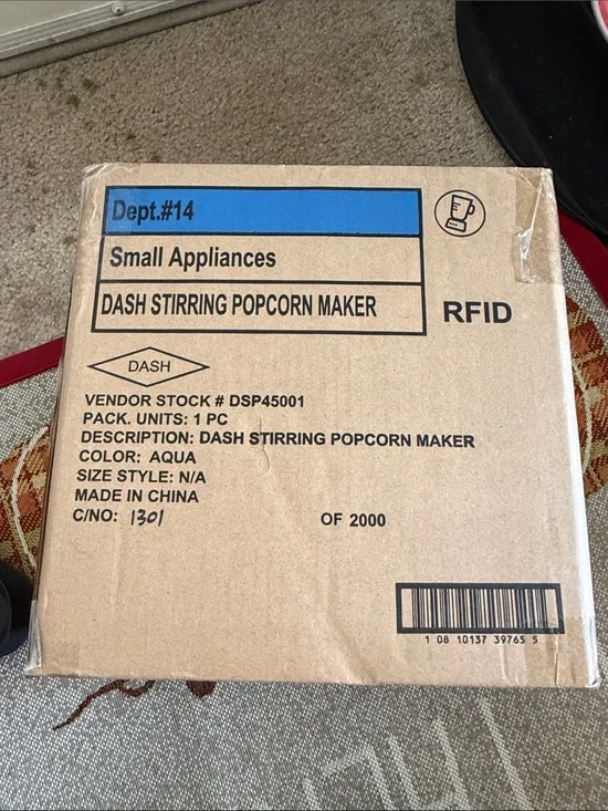 Dash pop corn maker
