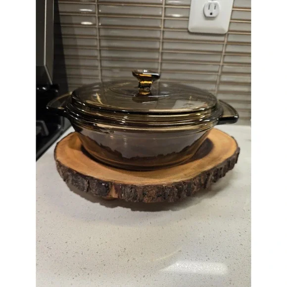 Vintage Anchor Hocking Ovenware 2qt Casserole Dish 9