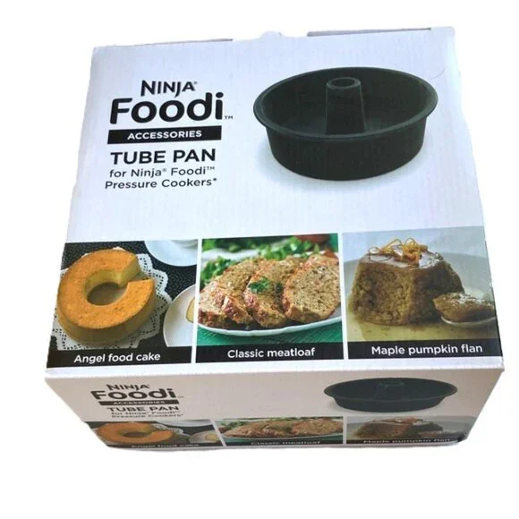NINJA FOODIE Tube Pan Cakes Bread and Bun Cakes 8.89 x 4.02 inches