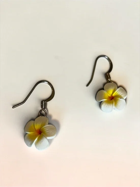 🍭5 for $20🍭 Hawaiian Flower Drop Earrings CC X