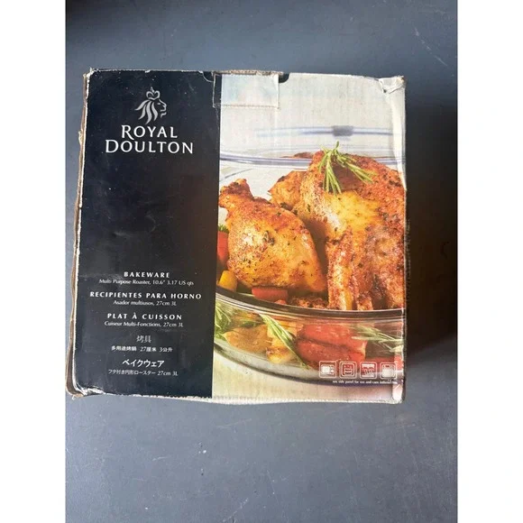 Royal Doulton Bakeware Multi Purpose Roaster 10.6