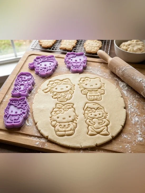 Hello Kitty Halloween Cookie Cutter Set