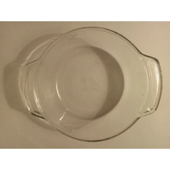 Anchor Hocking 1.5 Quart Clear Glass Round Casserole Dish 437