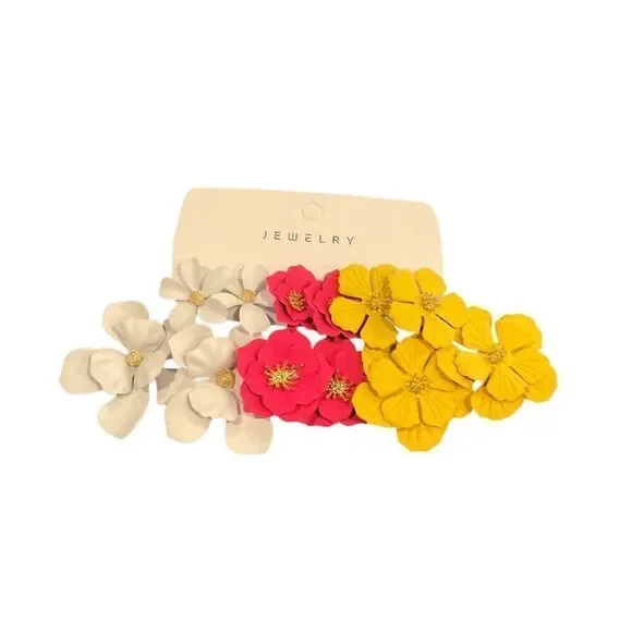 Variety Pack Flower Earrings
