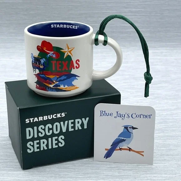 Starbucks Texas‎ Mug Discovery Mini Coffee Demi Tasse 2oz Ornament Espresso