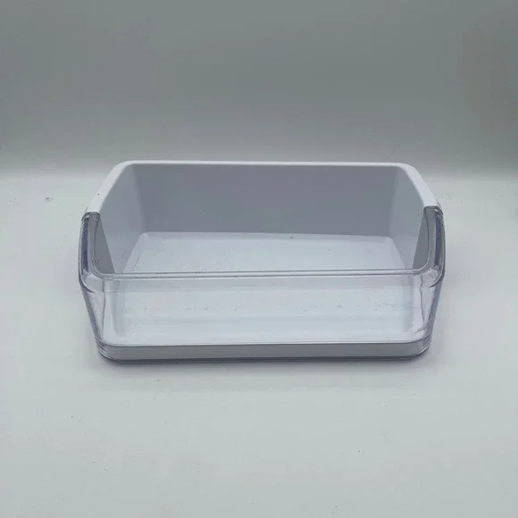 Samsung RFG298AARS Refrigerator Door Bin Shelf Replacement Clear White Plastic