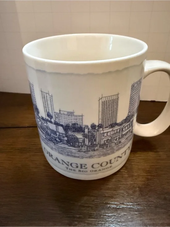 Starbucks Orange County Architecture Series City Mug 2006