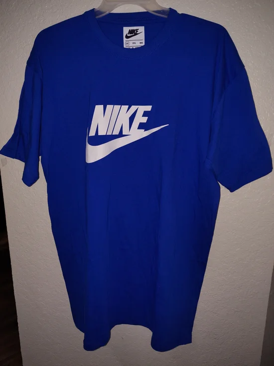 Nike Men's Sportswear Icon Futura Short Sleeve T-Shirt -Royal Blue Size 3x- L115