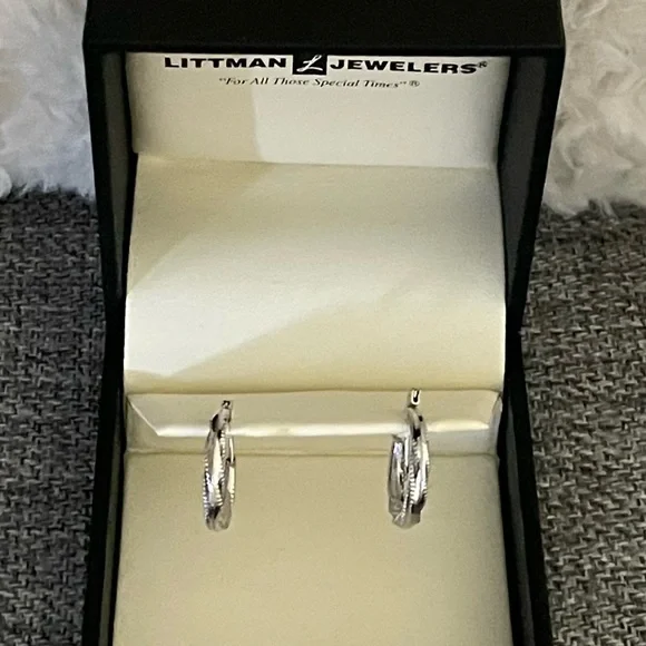Silver Hoop Earrings