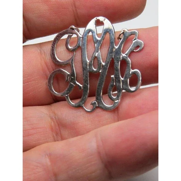 14k Initial G-M-K Nameplate