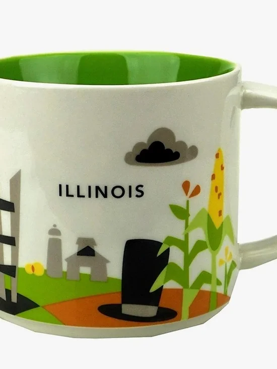 ILLINOIS YOU ARE HERE MUG by STARBUCKS