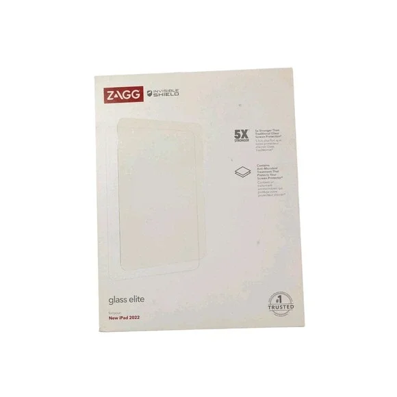 X3. ZAGG InvisibleShield Glass Elite Screen Protector Apple iPad 10.9‎ 10th Gen
