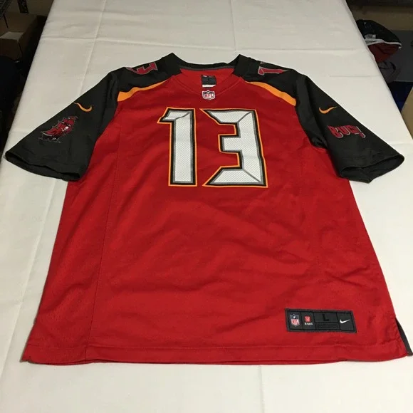 Nike Mike Evans Tampa Bay Buccaneers Jersey Men Large Red