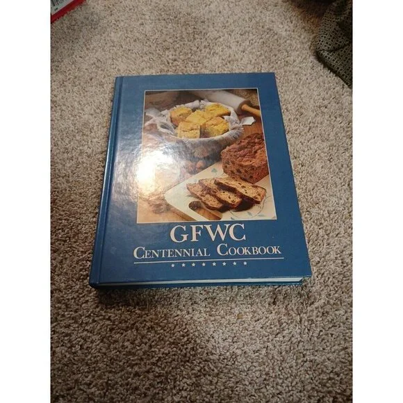 1988 GFWC Centennial Cookbook Hard Cover General Federation Women Club