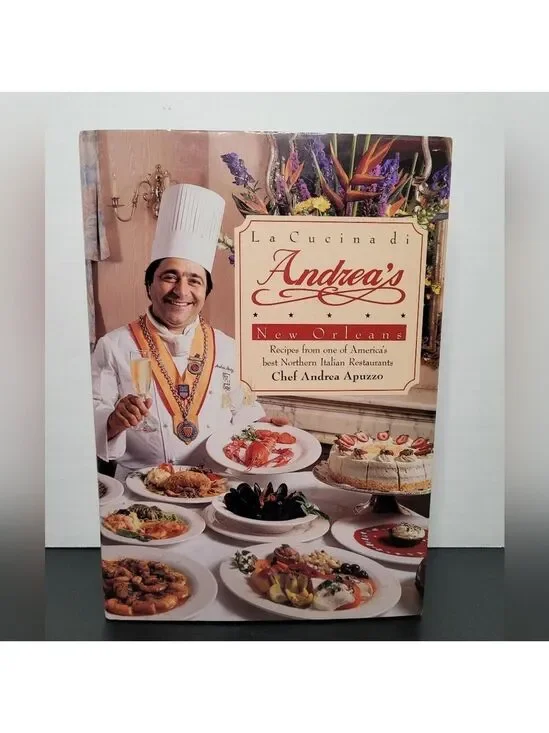 Vintage 1989 LaCucinadi Andrea's New Orleans Cookbook