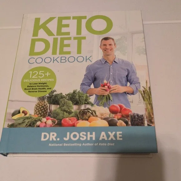 Keto Diet Cookbook Dr Josh Axe Hardcover 2019 Weight Loss Health 9780316427180