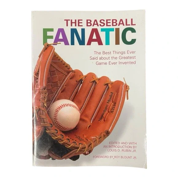 The Baseball Fanatic‎ Louis D. Rubin Jr Paperback