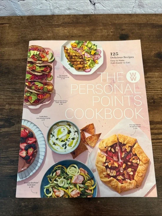 Weight Watchers The Personal Points Cookbook - Pink Cover