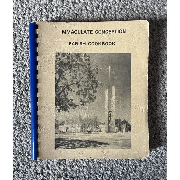 Vintage Cookbook‎ Spiral Immaculate Conception Parish Clarion PA Recipes