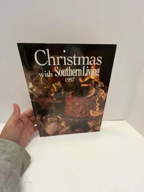 Christmas with Southern Living 1997 Hardcover Book Recipes and Craft Projects