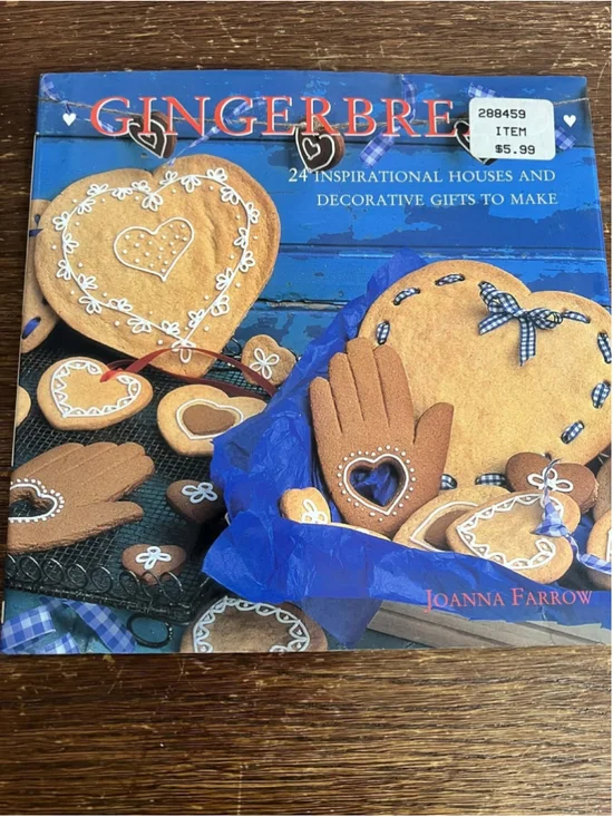 Gingerbread Houses & Holiday Craft Projects by Joanna Farrow Hardcover 24 Gifts