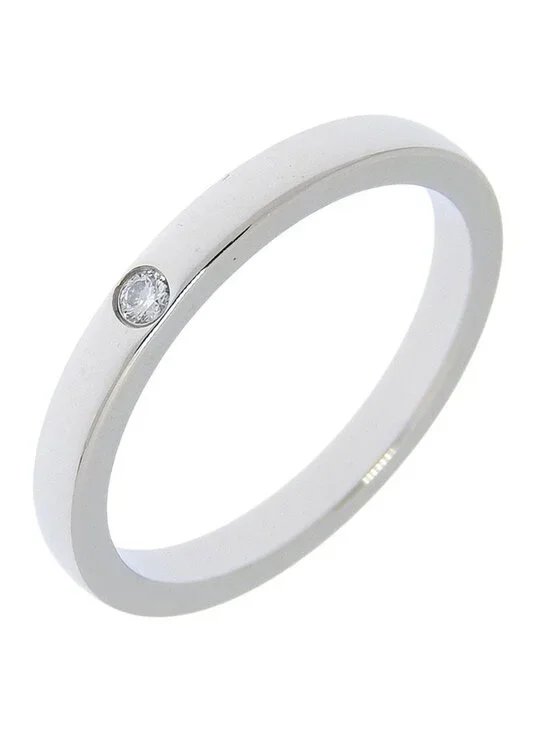 Cartier Wedding Ring Platinum Diamond