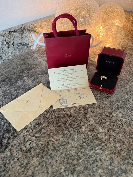 Cartier Rose Gold Love Ring, Classic Model