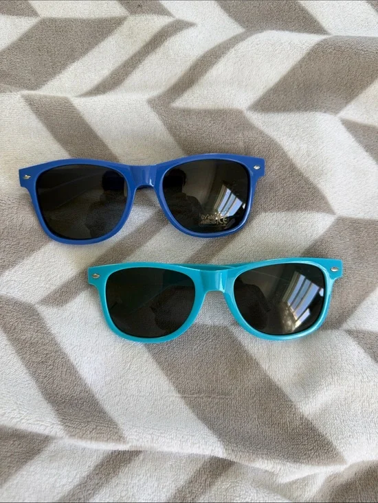 Kids Classic Sunglasses - Blue & Teal