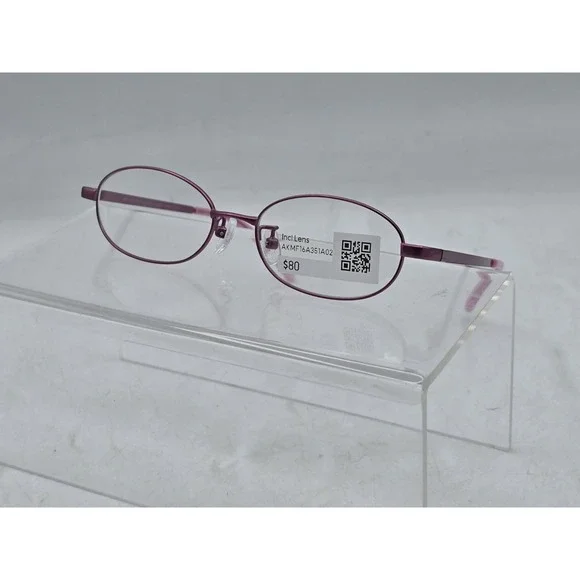 Jins Pink Kids Eyeglass‎ Frames 46.8 - 15.2-139 - 28 AKMF16A351A02 - SITS ASKEW