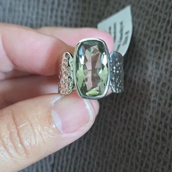 Shivam Green💚 Amethyst Statement Ring💍 - NWT
