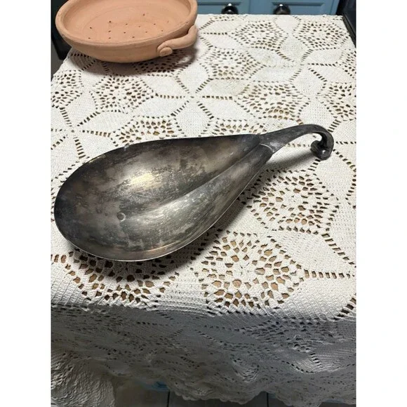 Reed And Baron Silver Plated Large Spoon Rest