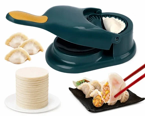 2-in-1 dumpling maker press empanada ravioli mold kitchen tool