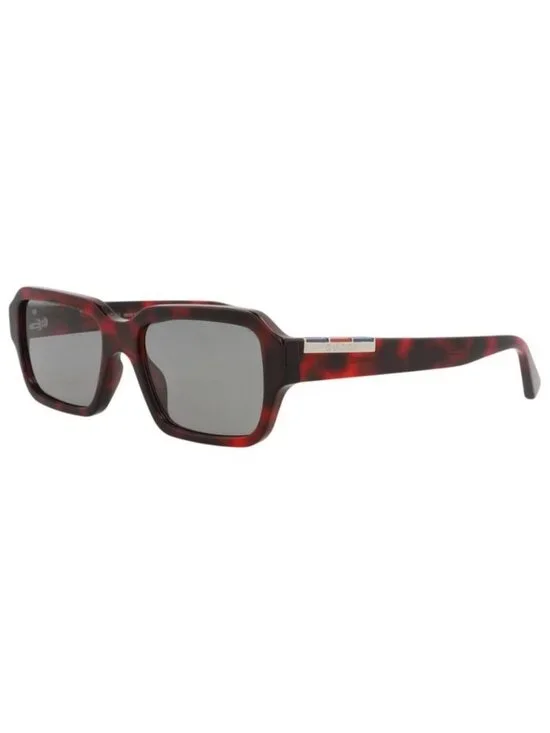 New Gucci Mens Square/Rectangle Havana Havana Grey Fashion Designer Sunglasses