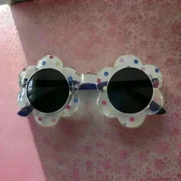 Flower Polka Dot Sunglasses