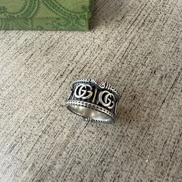 Gucci Marmont Snake Ring US 8