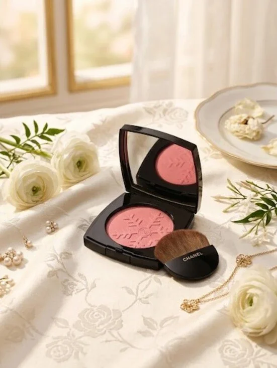 NEW~ CHANEL Les Beiges Healthy Winter Glow Blush - Rose Polaire🌹✨️